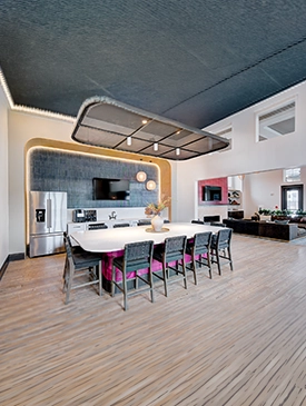 Resident kitchen area