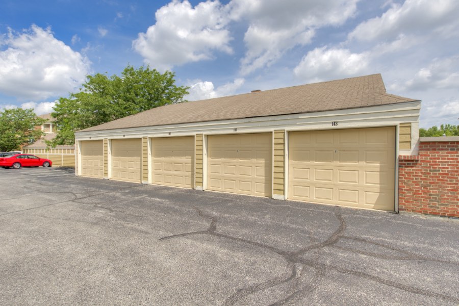 Are there certain features you need like a garage? An apartment locator will quickly find properties that have them. Detached garages at an apartment community.